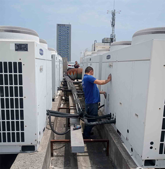 哈尔滨市中央空调制热和不制冷系统维修方法